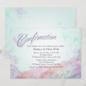 Tinge van Kleuren Bevestiging Uitnodiging (Voorkant / Achterkant)