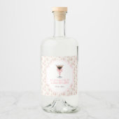 'Tini Beet Oudere Espresso Martini Coquette Verjaa Likeurfles Etiket (Voorkant)