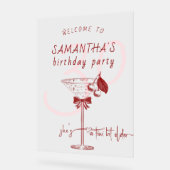 Tini Bit Ancien Bow Cherry Martini Anniversaire Bi (Angle)