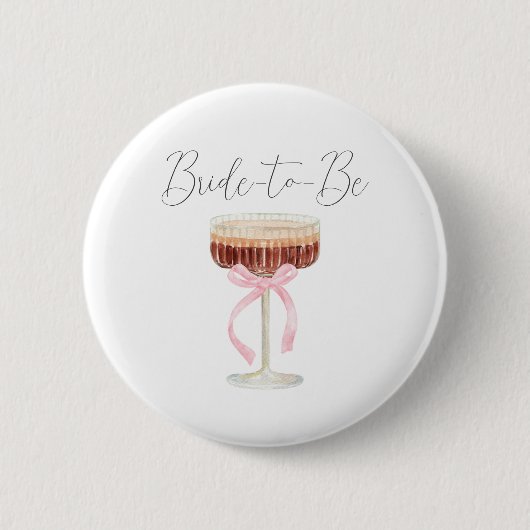 Tini Bit Closer Bruidsfeest Ronde Button 5,7 Cm (Voorkant)