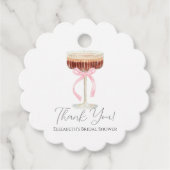 Tini Bit Closer Bruiloftsfeest Bedankjes Labels (Voorkant)