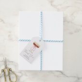 Tini Bit Closer Bruiloftsfeest  Cadeaulabel (Met Touw)