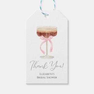 Tini Bit Closer Bruiloftsfeest Cadeaulabel