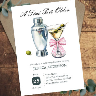 Tini Bit Older 30e Verjaardag Olijf Kaart