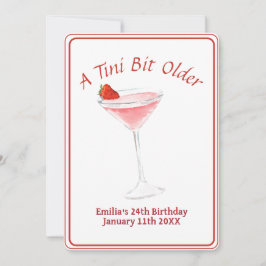 Tini bit older - Berry Drink Theme Kaart