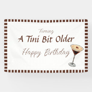 Tini bit older - Espresso Drink Theme Spandoek