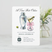 Tini Bit Older Invitation 60 ans Anniversaire Oliv (Debout devant)