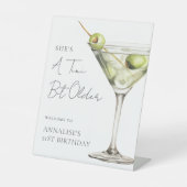 Tini Bit Older Martini Panneau de Bienvenue pour u (Recto)