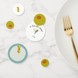 Tini Bit Older - Olijf en Drink Thema Confetti