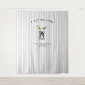 Tini-bit ouder | Martini thema verjaardag Wandkleed (Voorkant)