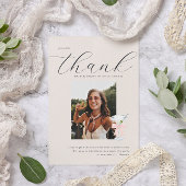 Tini dank u | Martini thema foto Bedankkaart