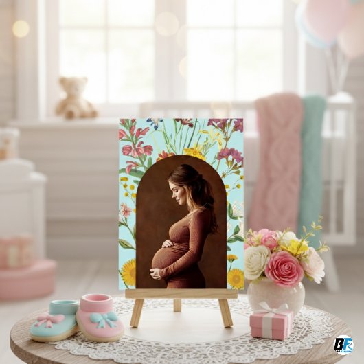 Tini One | Espresso Martini Baby shower Elegant Kaart