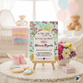 Tini One | Espresso Martini Baby shower Elegant Kaart