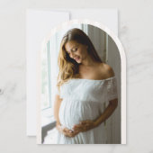 Tini One | Espresso Martini Baby shower Kaart (Achterkant)