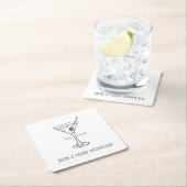 'tini tijd gepersonaliseerde papieren Onderzetters (Insitu)