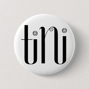Tini zwarte Button