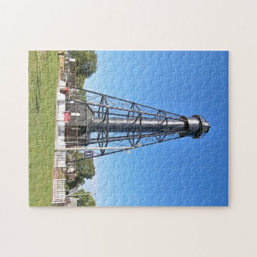 Tinicum Arar Range Lighthouse, New Jersey Puzzle (Horizontal)