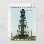 Tinicum Rear Range Lighthouse, New Jersey Briefkaart (Voorkant / Achterkant)