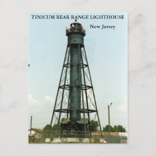 Tinicum Rear Range Lighthouse, New Jersey Briefkaart