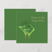 Tinis for Two Faery Martini Art Feestdagenkaart (Voorkant / Achterkant)