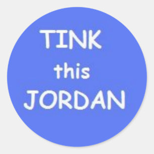 tink cet autocollant de la Jordanie