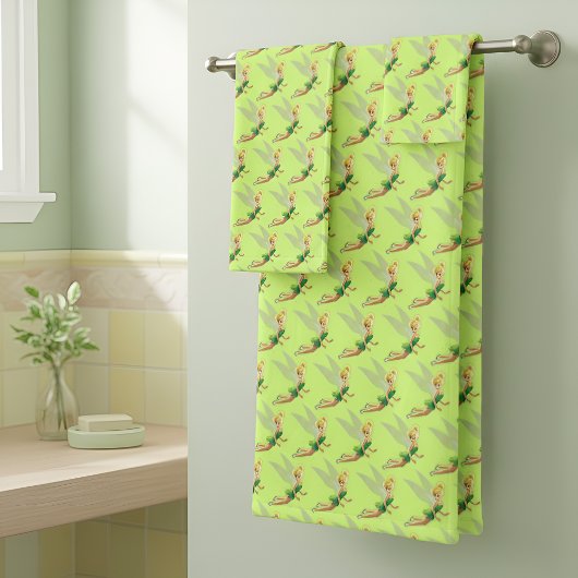 Tinker Bell Bath Towel Set Bad Handdoek