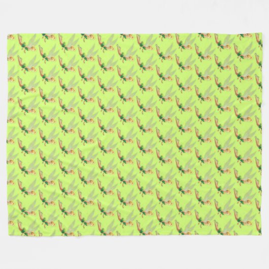 Tinker Bell Fleece Blanket (Voorkant (Horizontaal))
