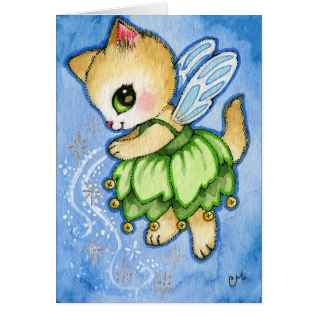 Tinker Bell Kat - Cute Fairytale Cat (Voorkant)