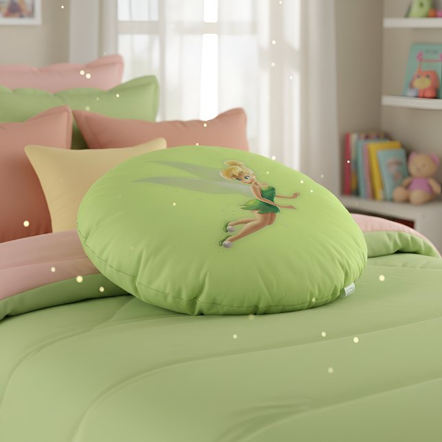 Tinker Bell Round Pillow Rond Kussen (Creator heeft geüpload)