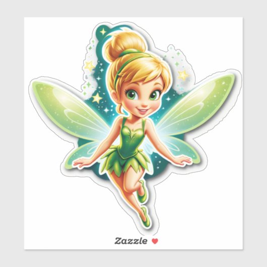 Tinker Bell’s Dawn of Birthday Wishes Sticker (Vel)
