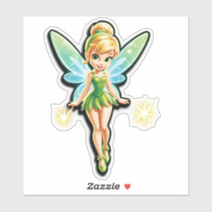 Tinker Bell's Verjaardagswensen bij het aanbreken Sticker