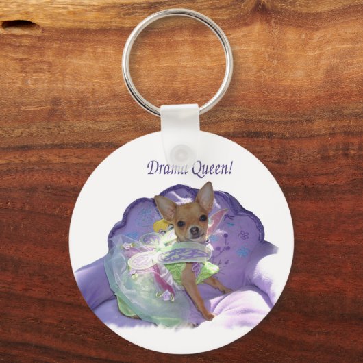 Tinkerbell "Drama Queen" Sleutelhanger (Voorkant)
