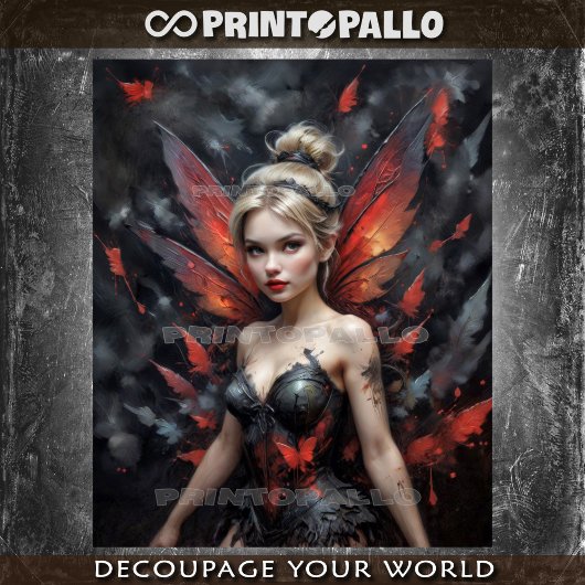 Tinkerbell zoeken naar Peter Pan! Tissuepapier