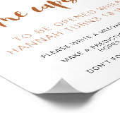 TINLEY Boho Rainbow 1e Birthday Time Capsule Poster (Hoek)