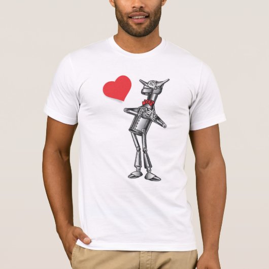 Tinman in liefde t-shirt (Voorkant)