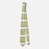 Tinned anananasconserven, vruchten stropdas (Voorkant)