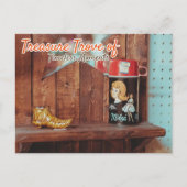  tinnen container en Golden Boot beeldje Briefkaart (Voorkant)