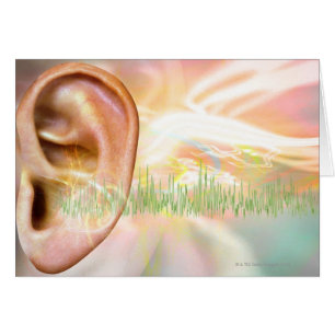 Tinnitus, conceptuele computerkunst.