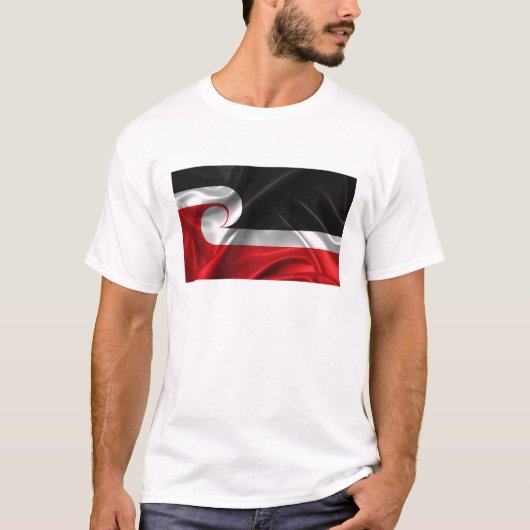Tino Rangatiratanga flag aotearoa T-shirt (Voorkant)