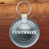 Tinplate-Sjabloon Sleutelhanger (Voorkant)