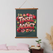 Tinsel Addict Fun Hangend Wandkleed (Slaapkamer)