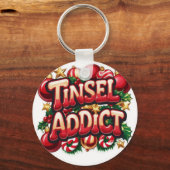 Tinsel Addict Fun Sleutelhanger (Voorkant)