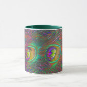 Tinsel de Noël Peacock Plumes Mug (Centre)