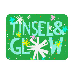 Tinsel en gloed magneet