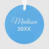 Tinsel en gloed ornament (achterkant)