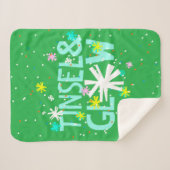 Tinsel en gloed sherpa deken (Voorkant (horizontaal))