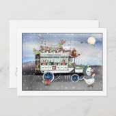 Tinsel Feestdagenkaart (Voorkant / Achterkant)