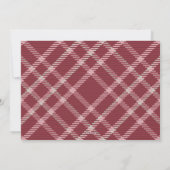 Tinsel in een Tangle Funny Dog Pet met Kerstmis Feestdagenkaart (Achterkant)