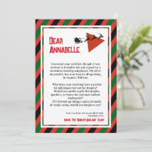 Tinsel Paradox KERST Brief van Sinterklaas