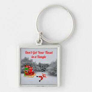 Tinsel Tangle Sleutelhanger